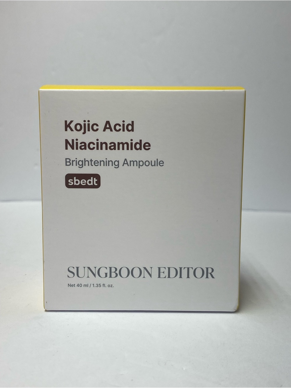 Kojic Acid Niacinamide Brightening Ampoule - Yellow
